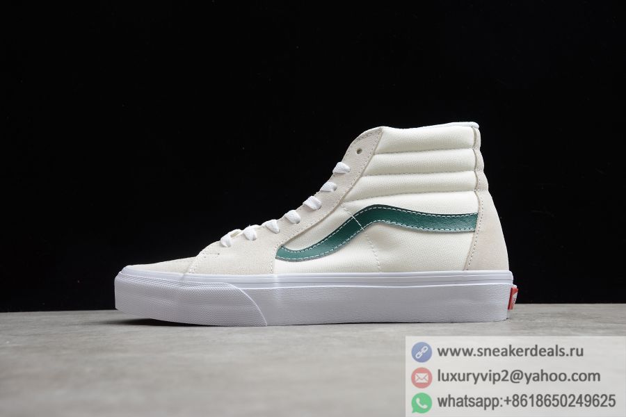 Vans SK8-Hi ComfyCush WHITE GREEN VN0A2XS1ML5 Unisex Skate Shoes